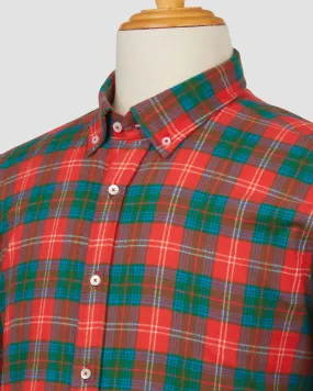 Japanese Mistletoe Checked Shirt