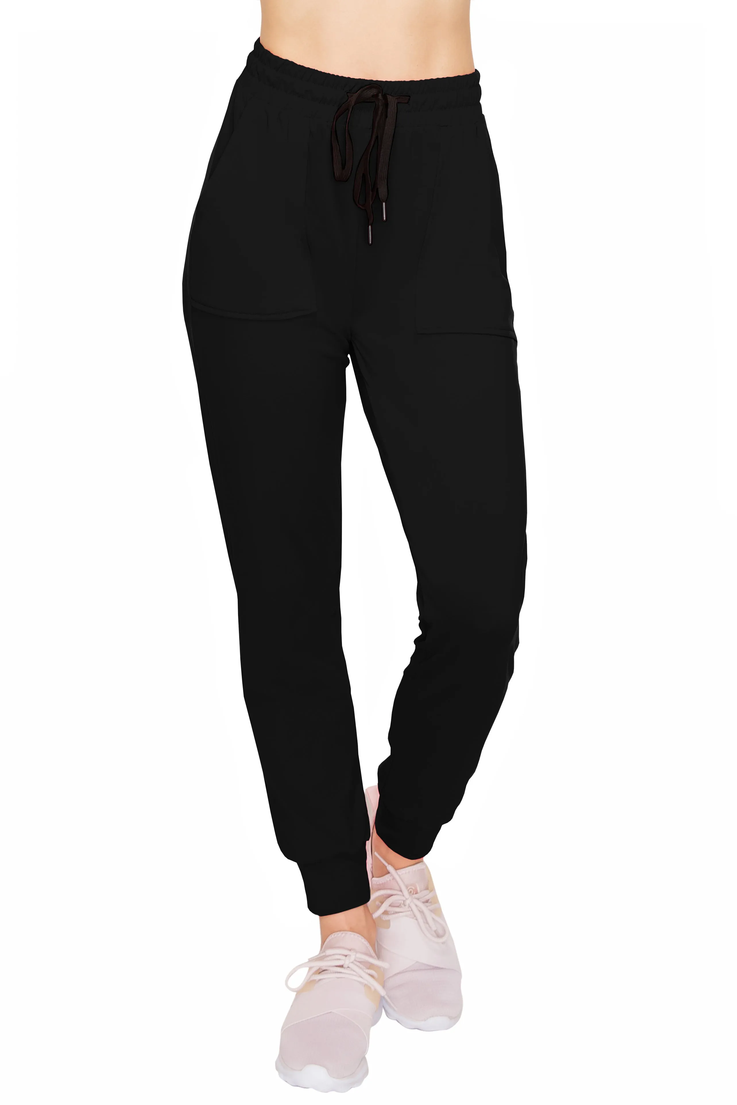 Jogger Sweatpants - Fleece Lined w/ Pockets - Solid Colors