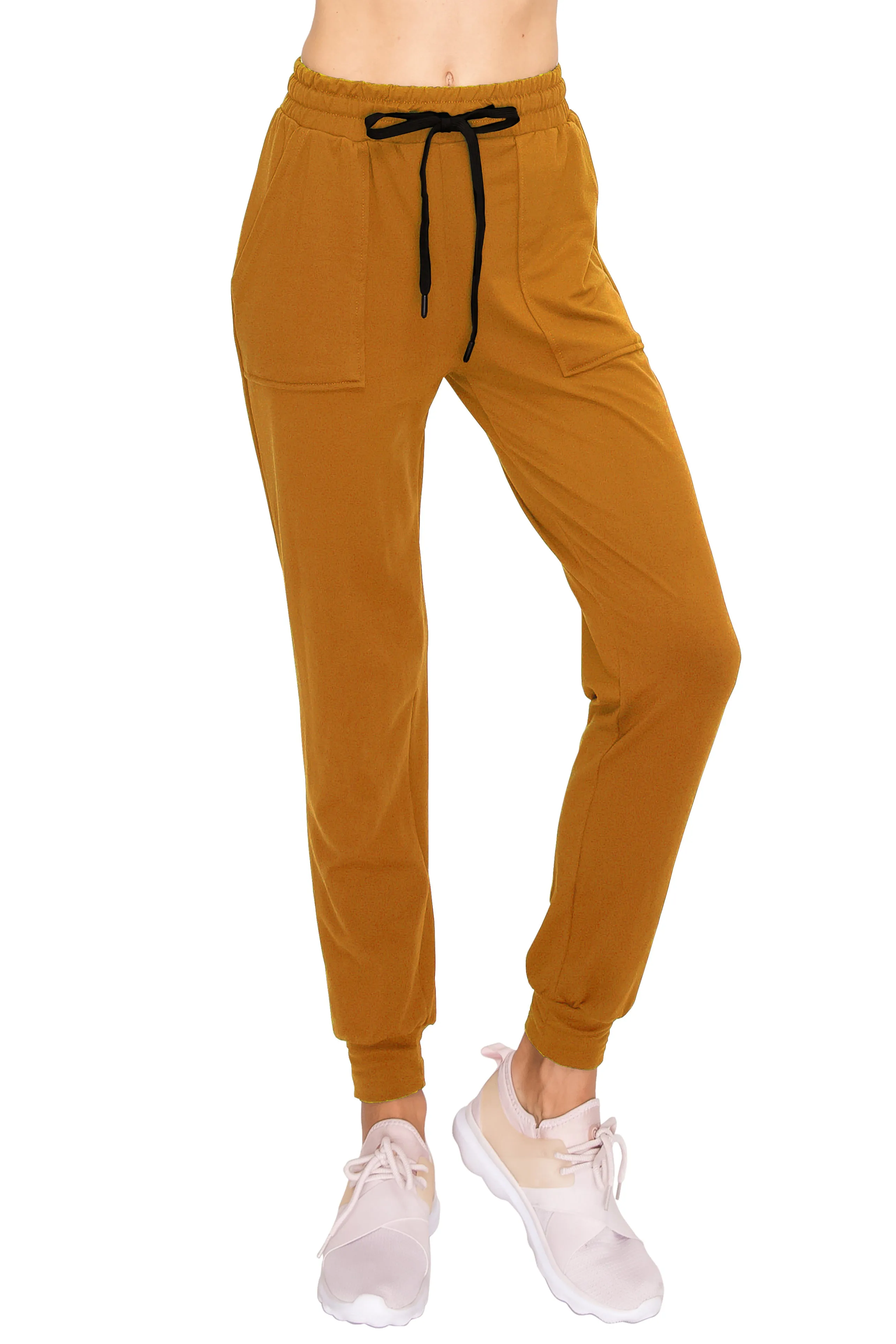 Jogger Sweatpants - Fleece Lined w/ Pockets - Solid Colors