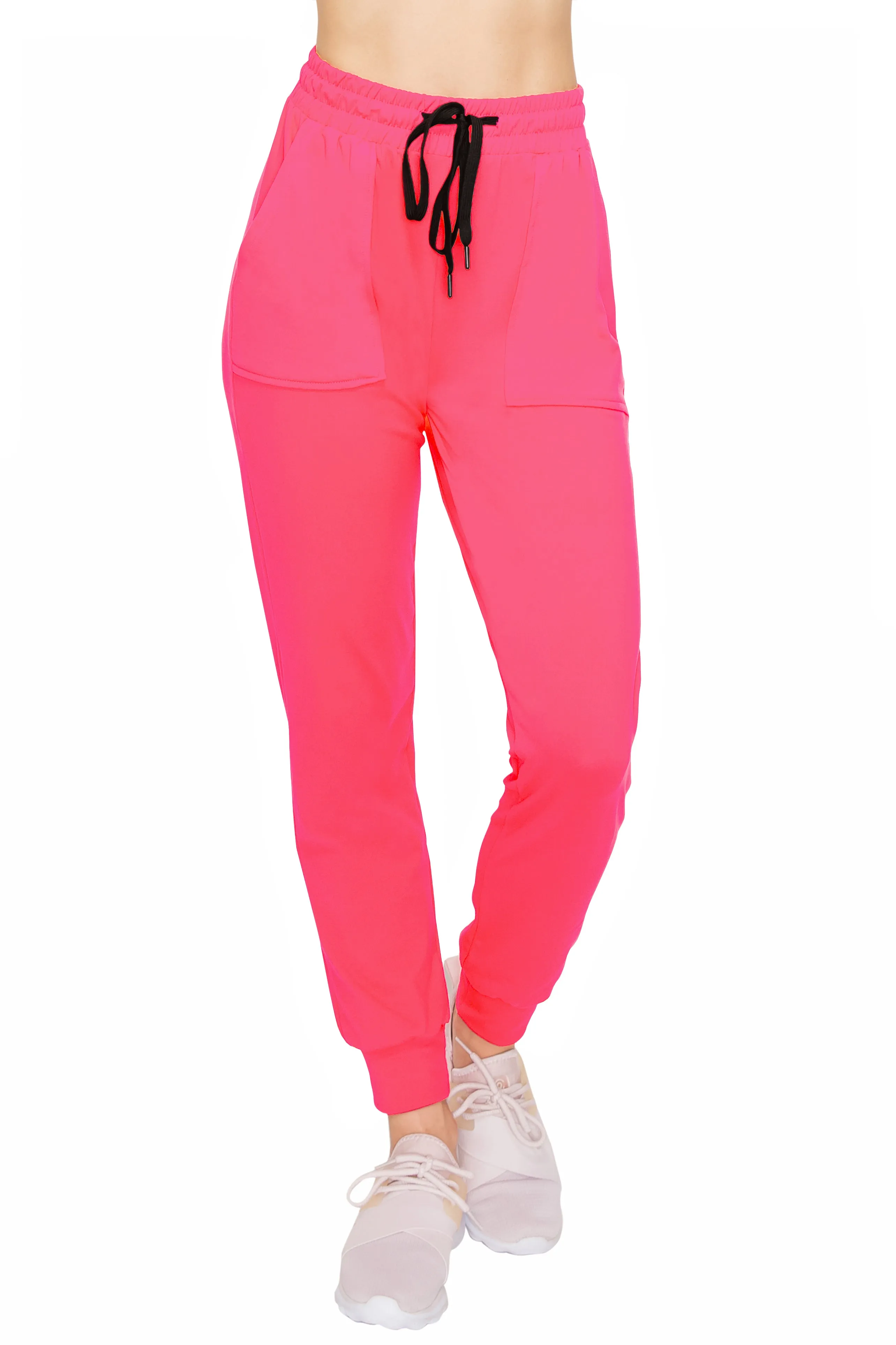 Jogger Sweatpants - Fleece Lined w/ Pockets - Solid Colors