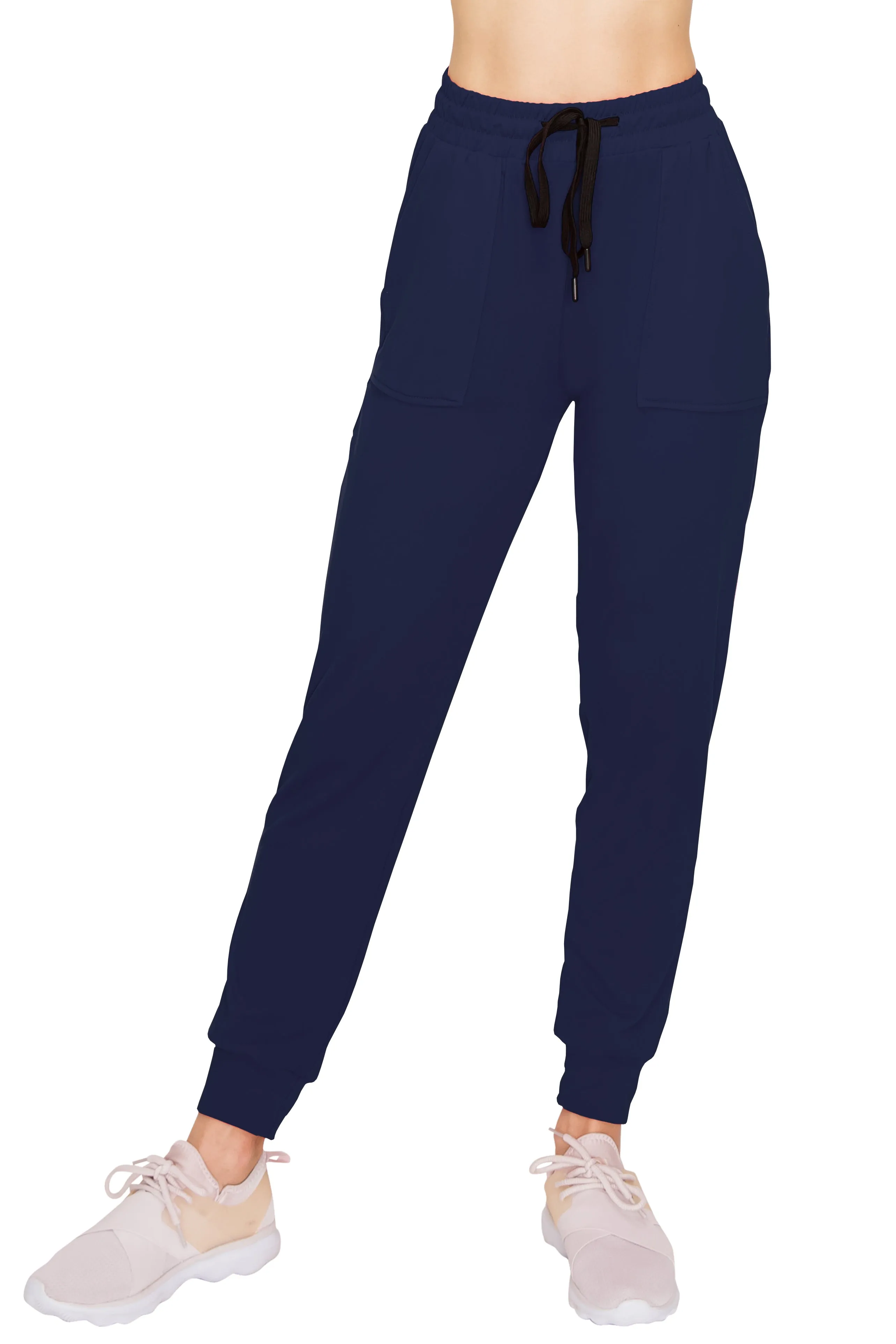 Jogger Sweatpants - Fleece Lined w/ Pockets - Solid Colors