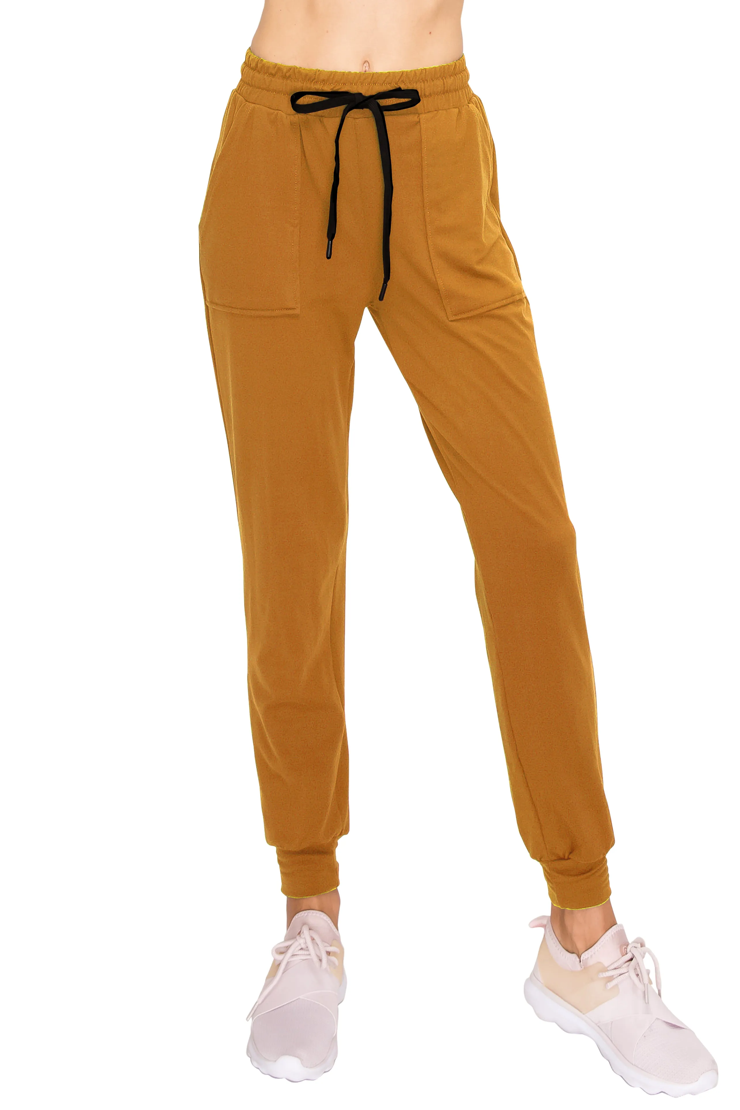 Jogger Sweatpants - Fleece Lined w/ Pockets - Solid Colors