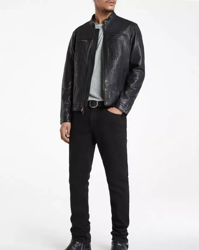 John Varvatos Bowery Slim Straight | Black