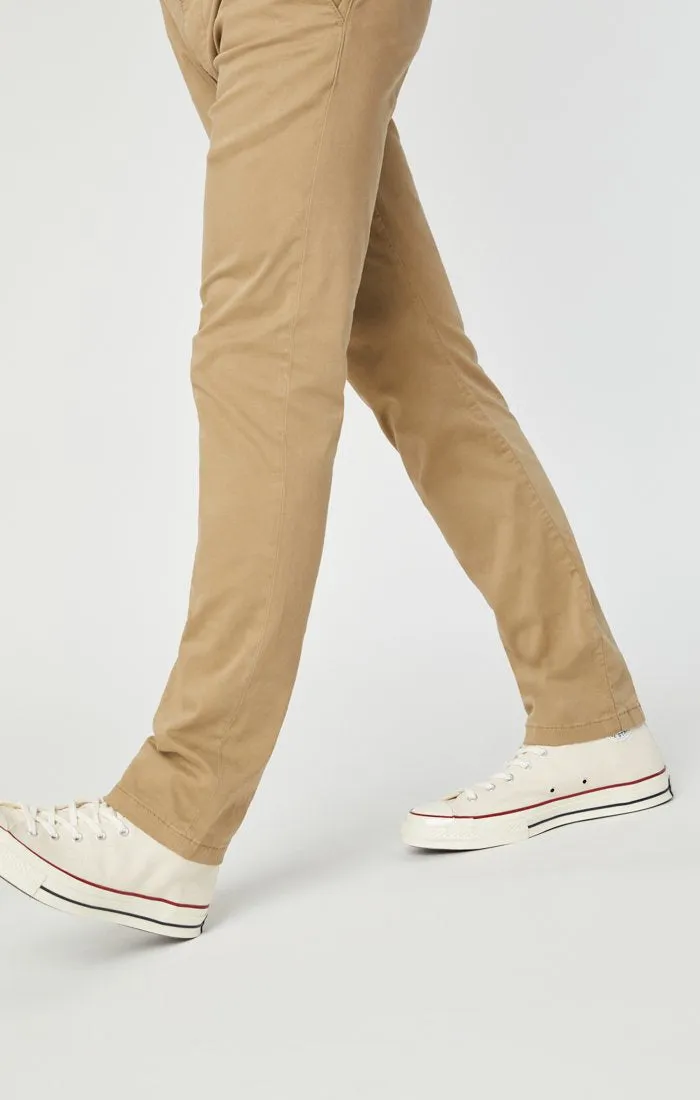 JOHNNY BRITISH KHAKI TWILL PANTS