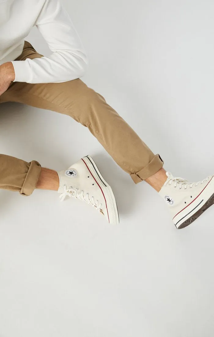 JOHNNY BRITISH KHAKI TWILL PANTS