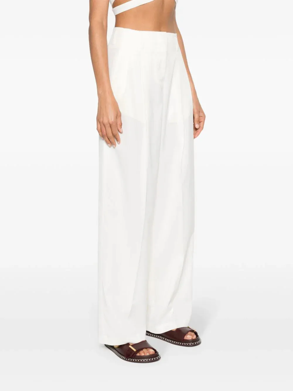 Journey Flavia Wide Leg Pant in Arctic Wolf