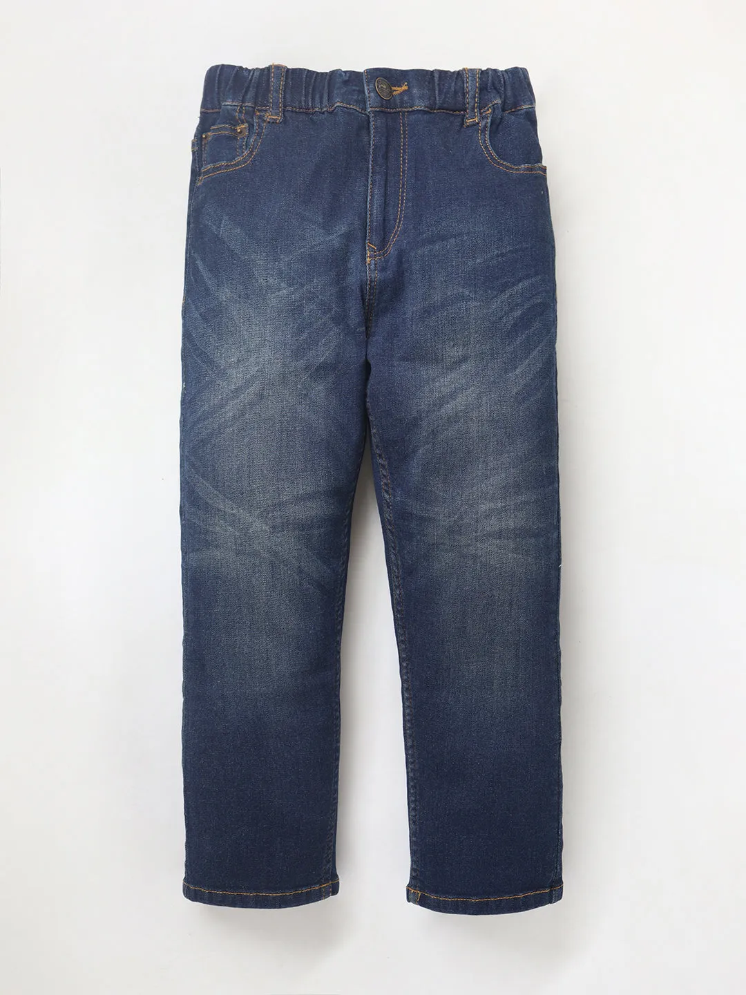 Kids Navy Blue Denim Jeans for Timeless Appeal