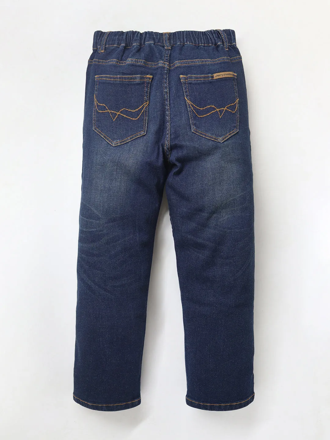 Kids Navy Blue Denim Jeans for Timeless Appeal