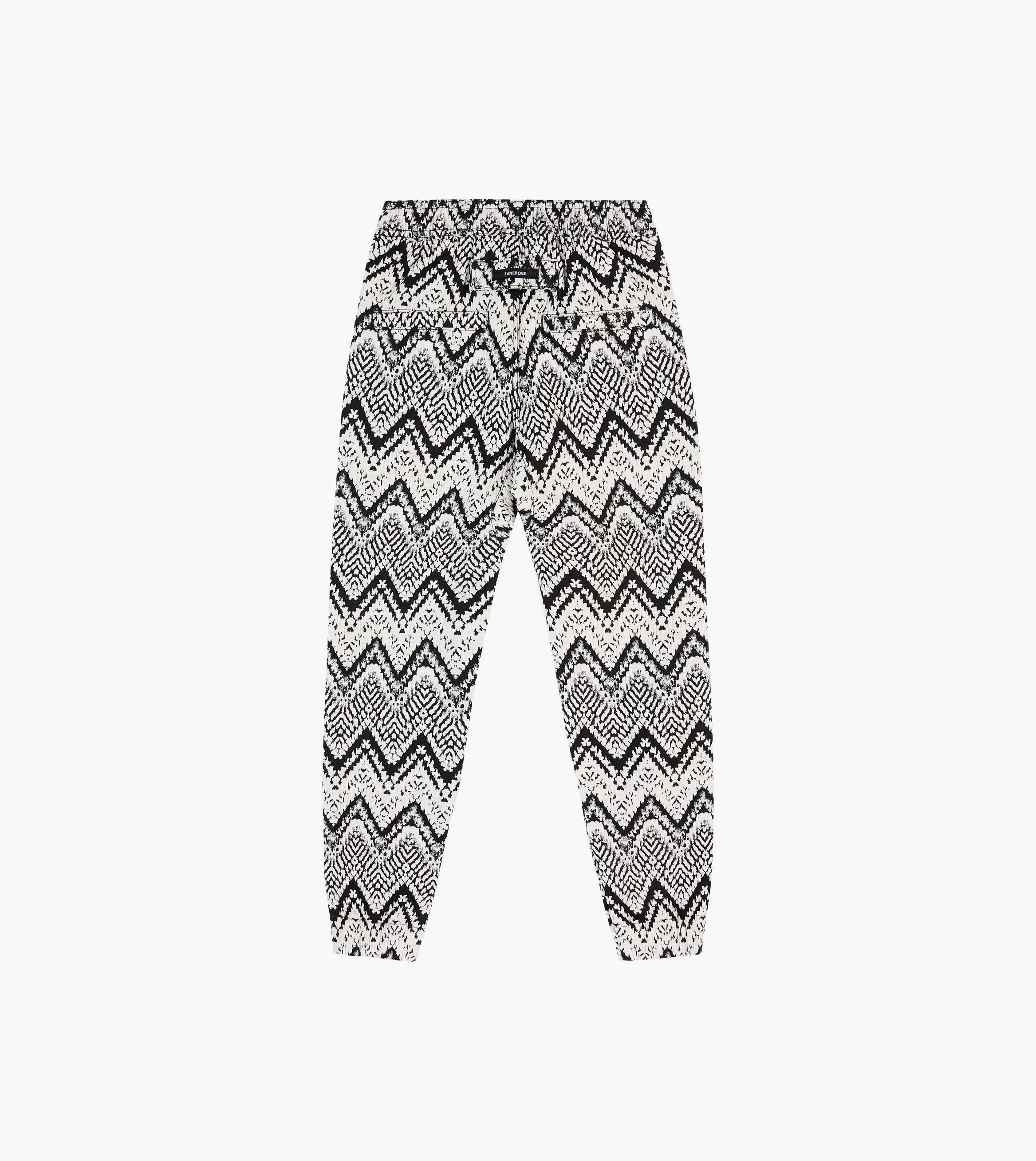 Kids Smallshot ZZ Jogger Black/White