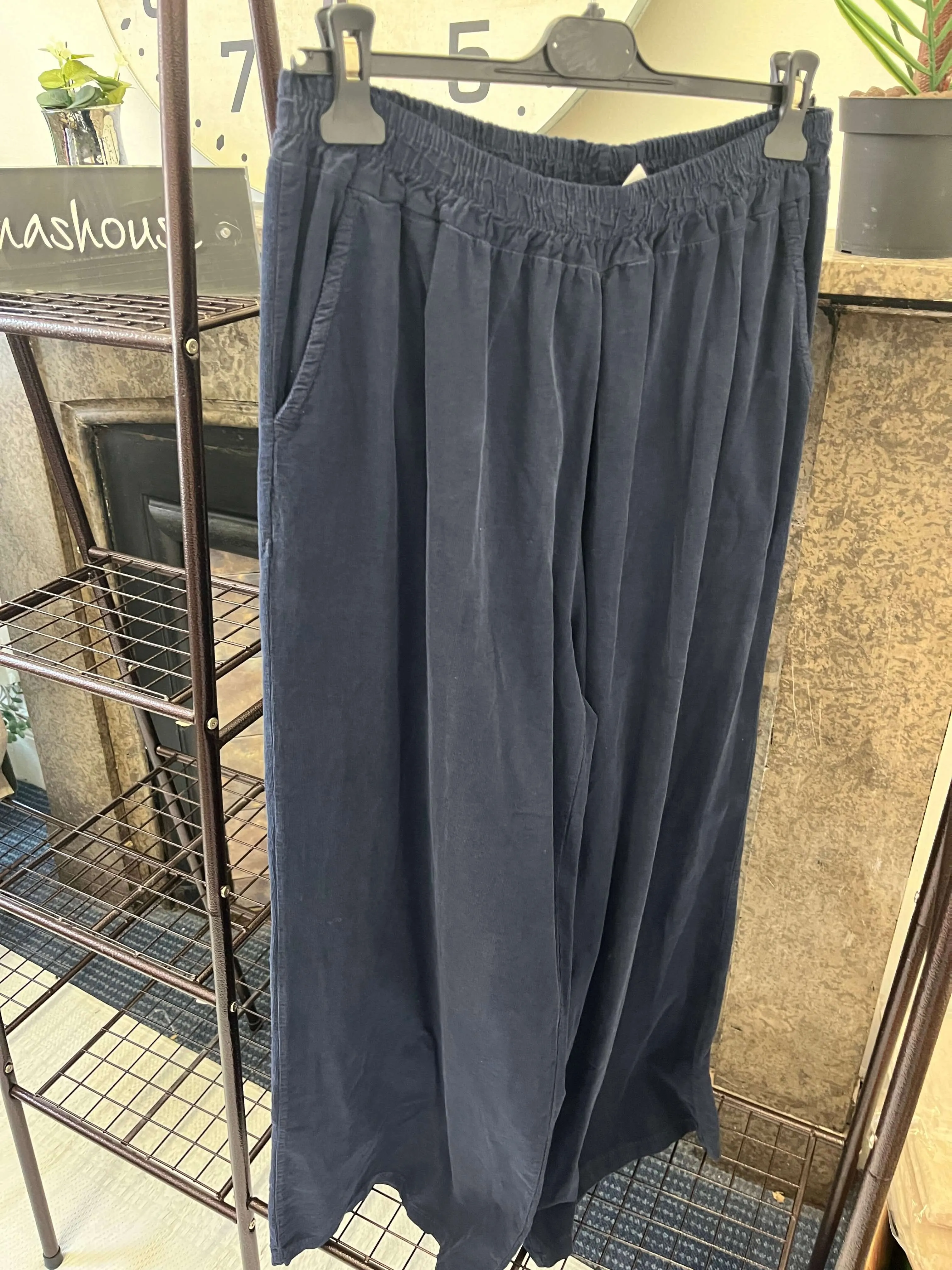 Ladies Needle Cord Palazzo Trouser