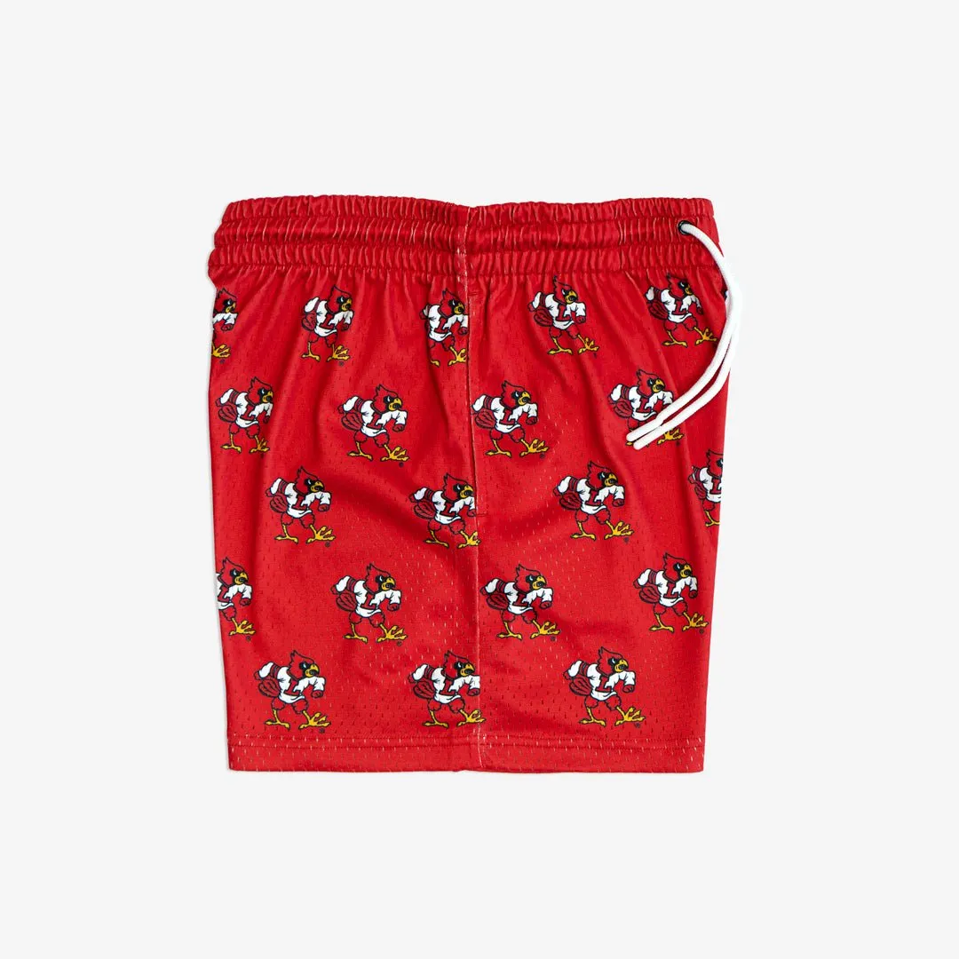 Louisville All-Over Logo Shorts