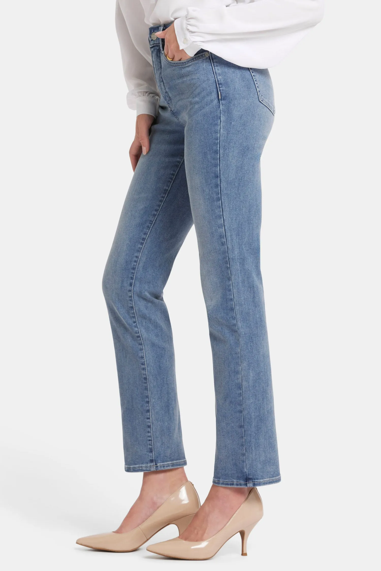 Marilyn Straight Jeans In Petite  - Hayden Valley