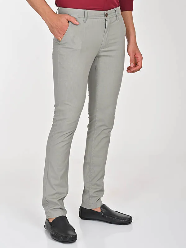 Men Brooklyn Fit Cotton Stretch Trouser