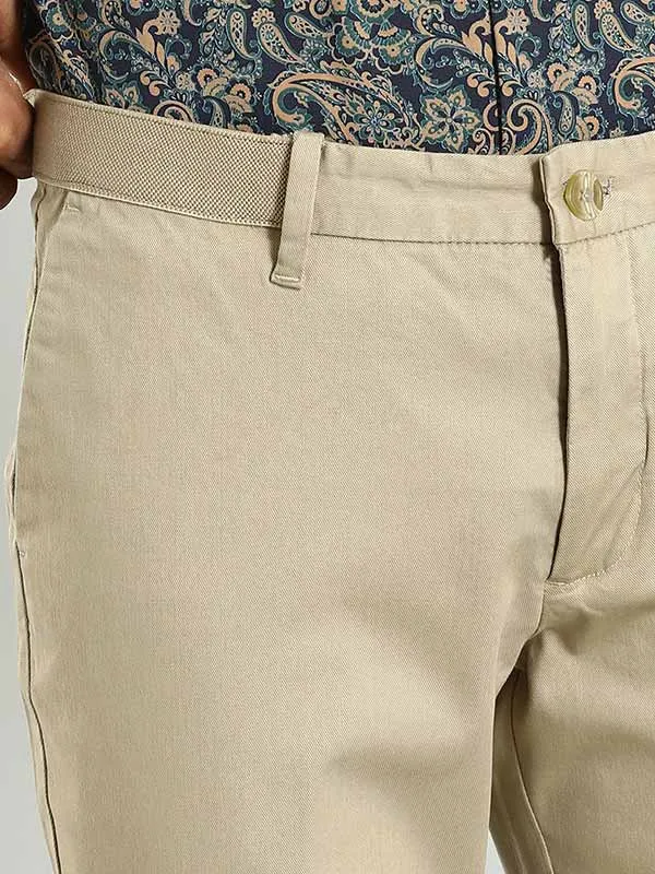 Men Kansas Fit Cotton Stretch Trouser