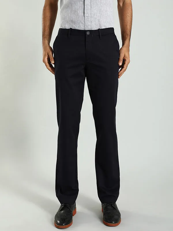 Men Kansas Fit Cotton Stretch Trouser