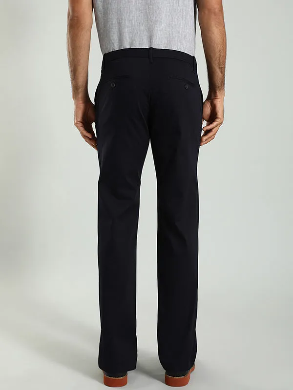 Men Kansas Fit Cotton Stretch Trouser