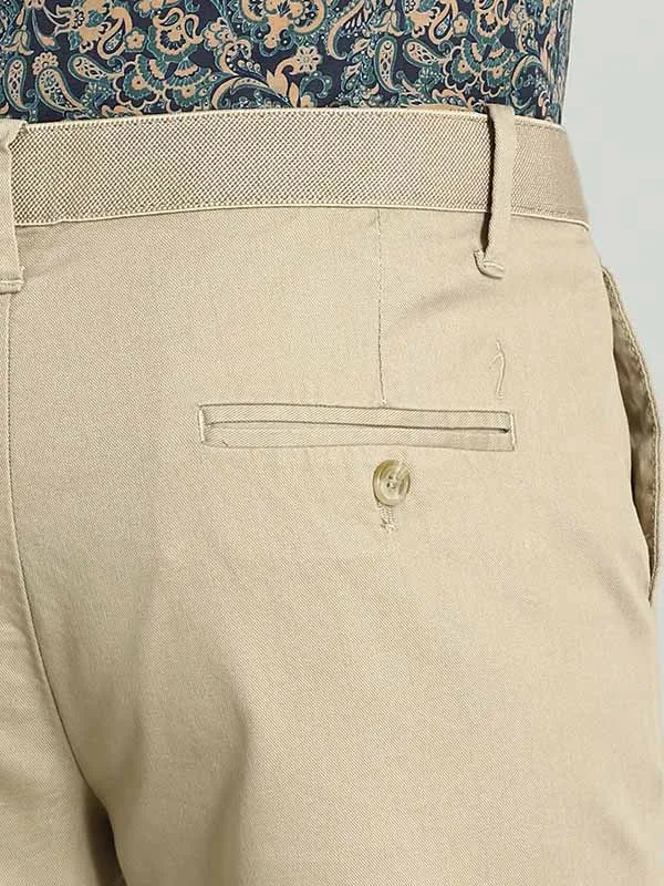 Men Kansas Fit Cotton Stretch Trouser