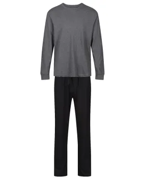 Mens Cotton Pyjamas - Long Sleeve Cotton Pyjama Set