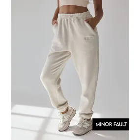 (Minor Fault) Wifey Statement Sweatpants - Champagne