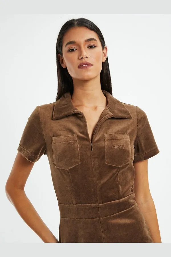 Misfit soleil playsuit - choc