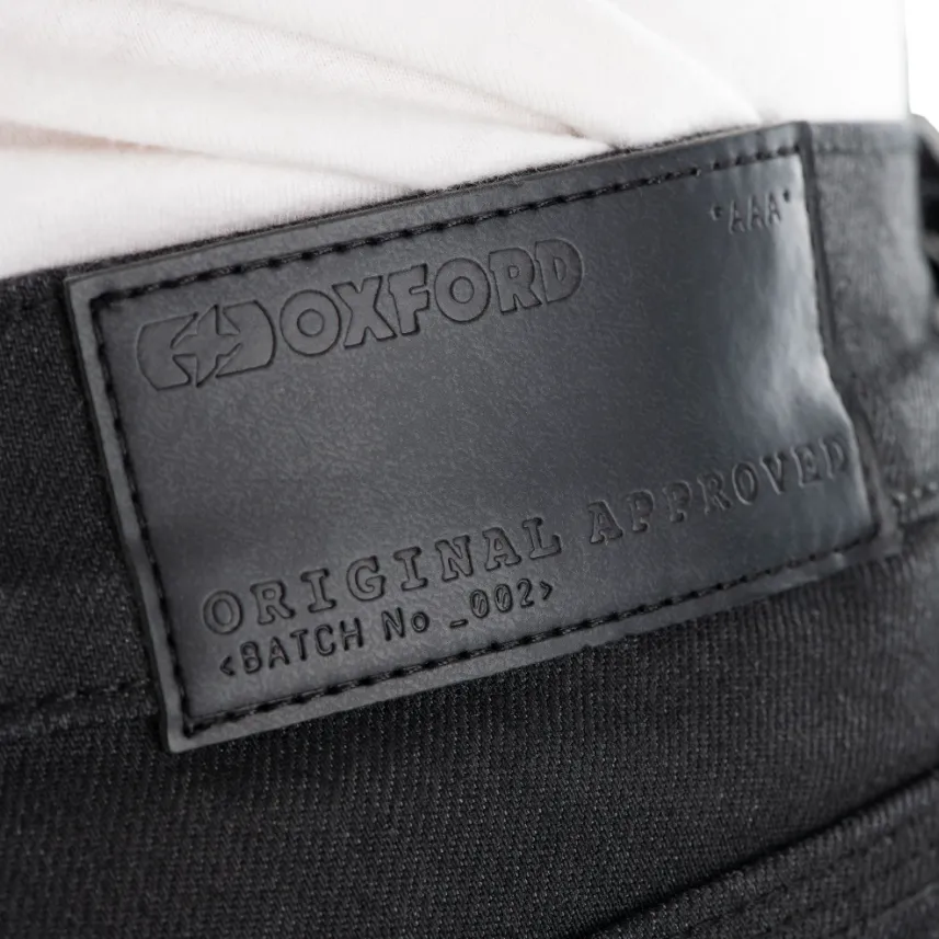 Oxford Original Approved AAA Straight Fit Jeans - Black