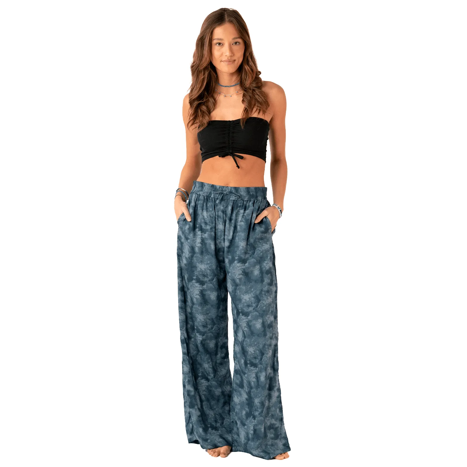 Pampa Point Wide Leg Drawstring Pants