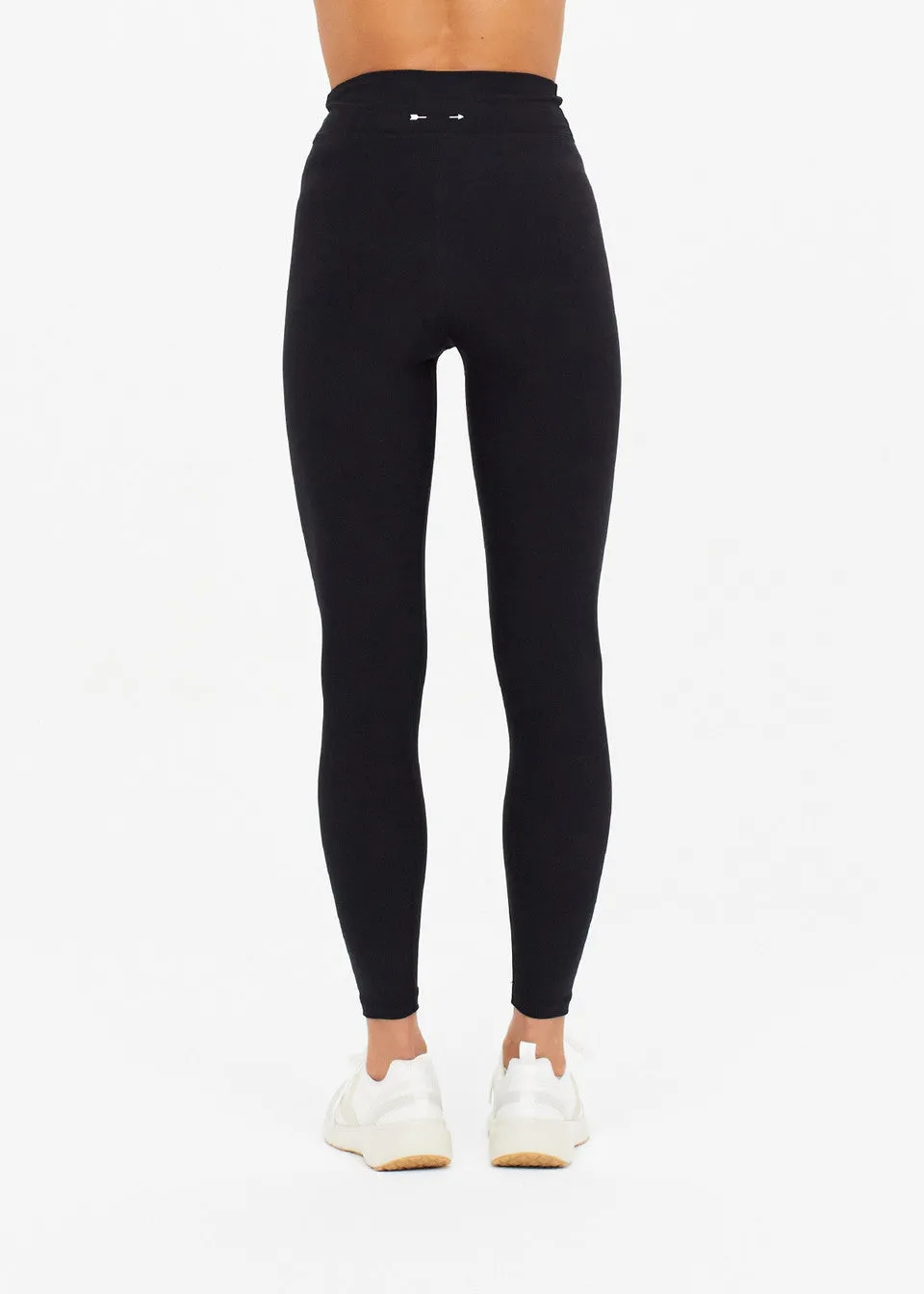 Peached 25in Midi Pant | Black