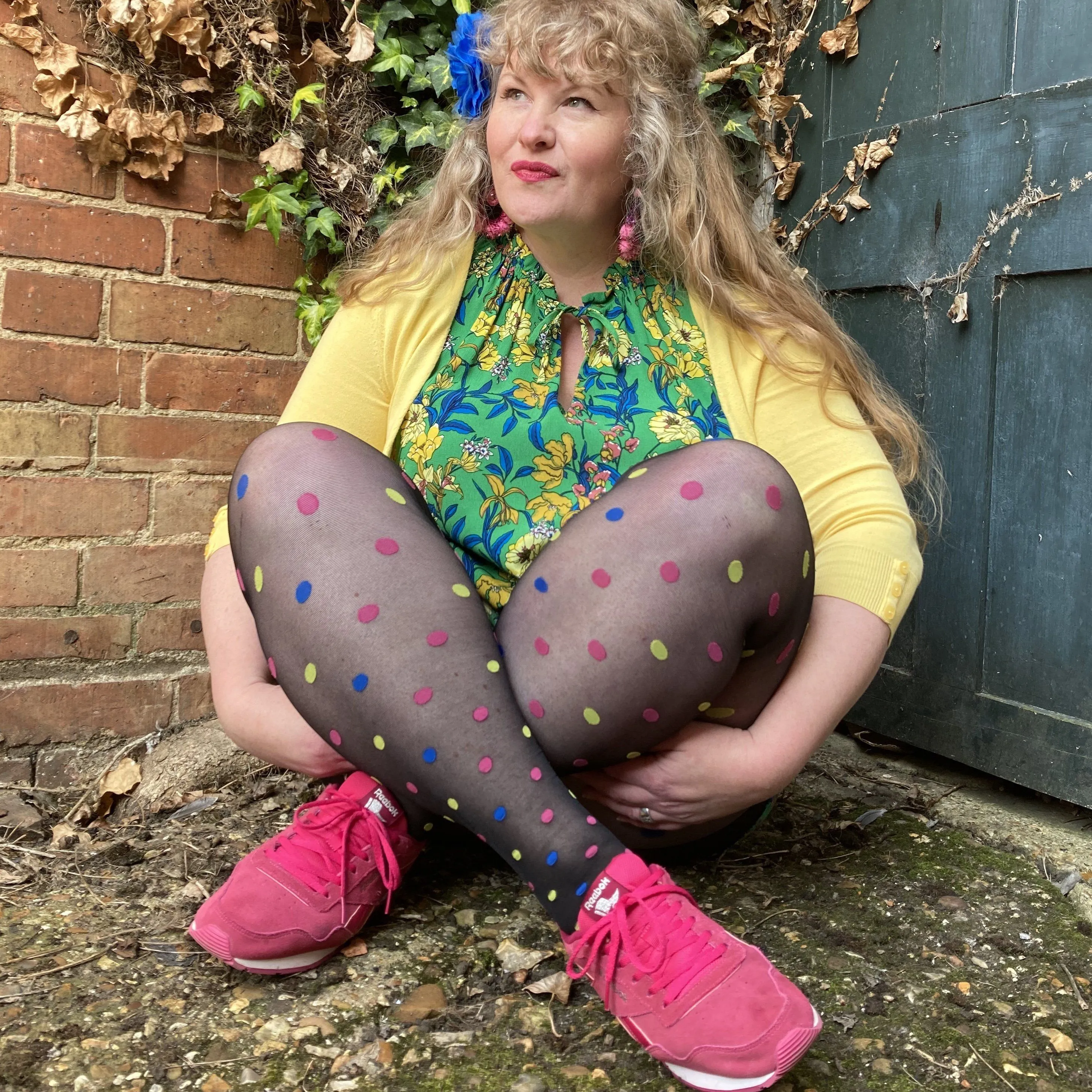 Polka Dot Tights - Sprinkles