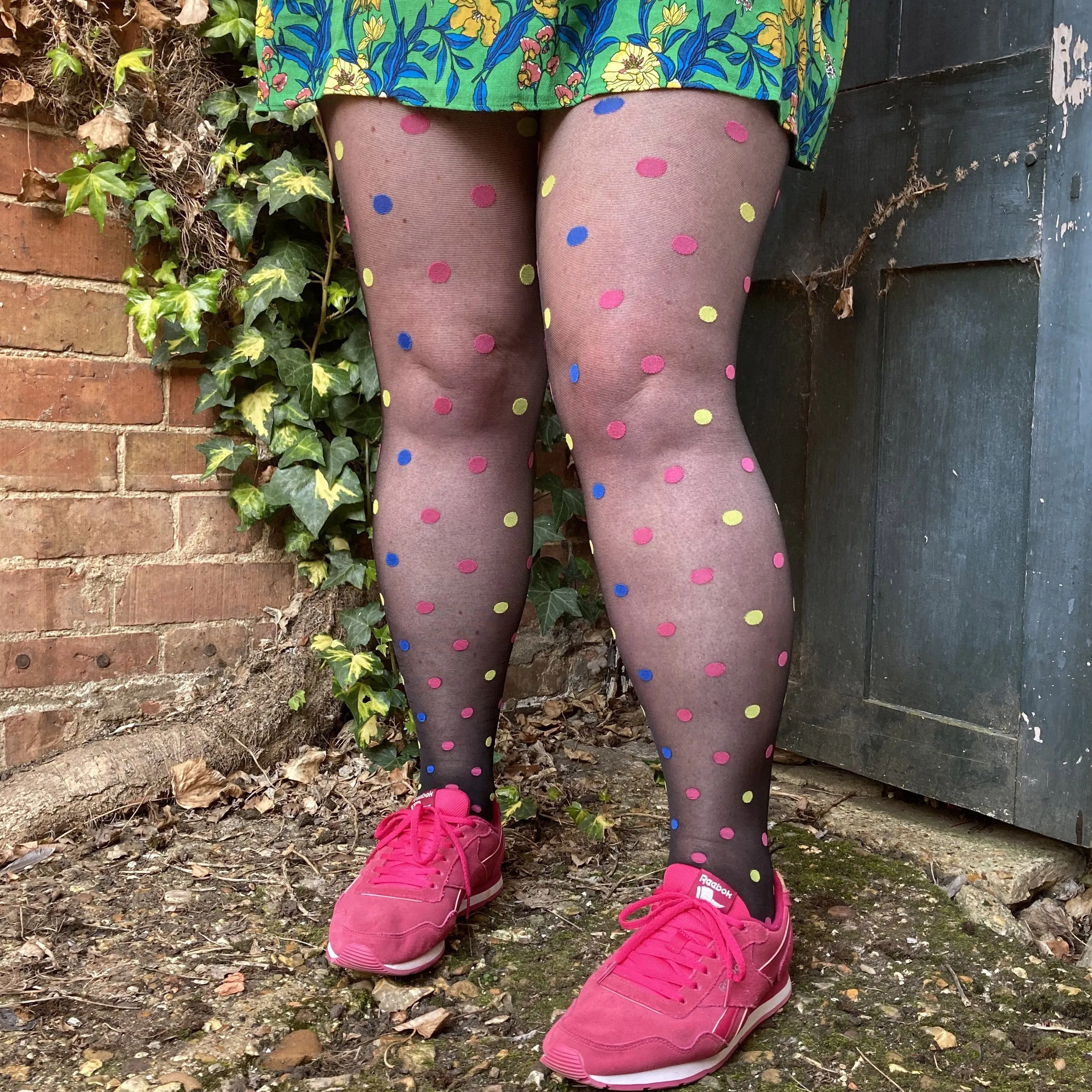 Polka Dot Tights - Sprinkles