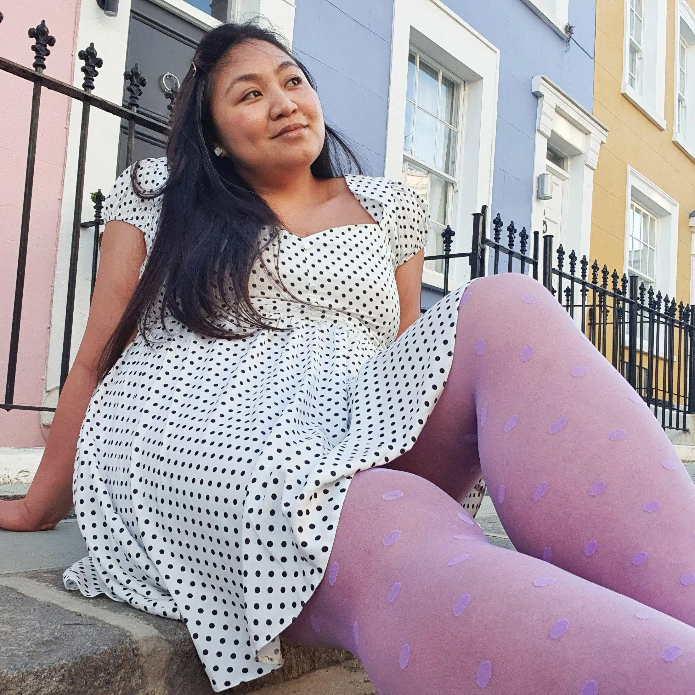 Polka Dot Tights