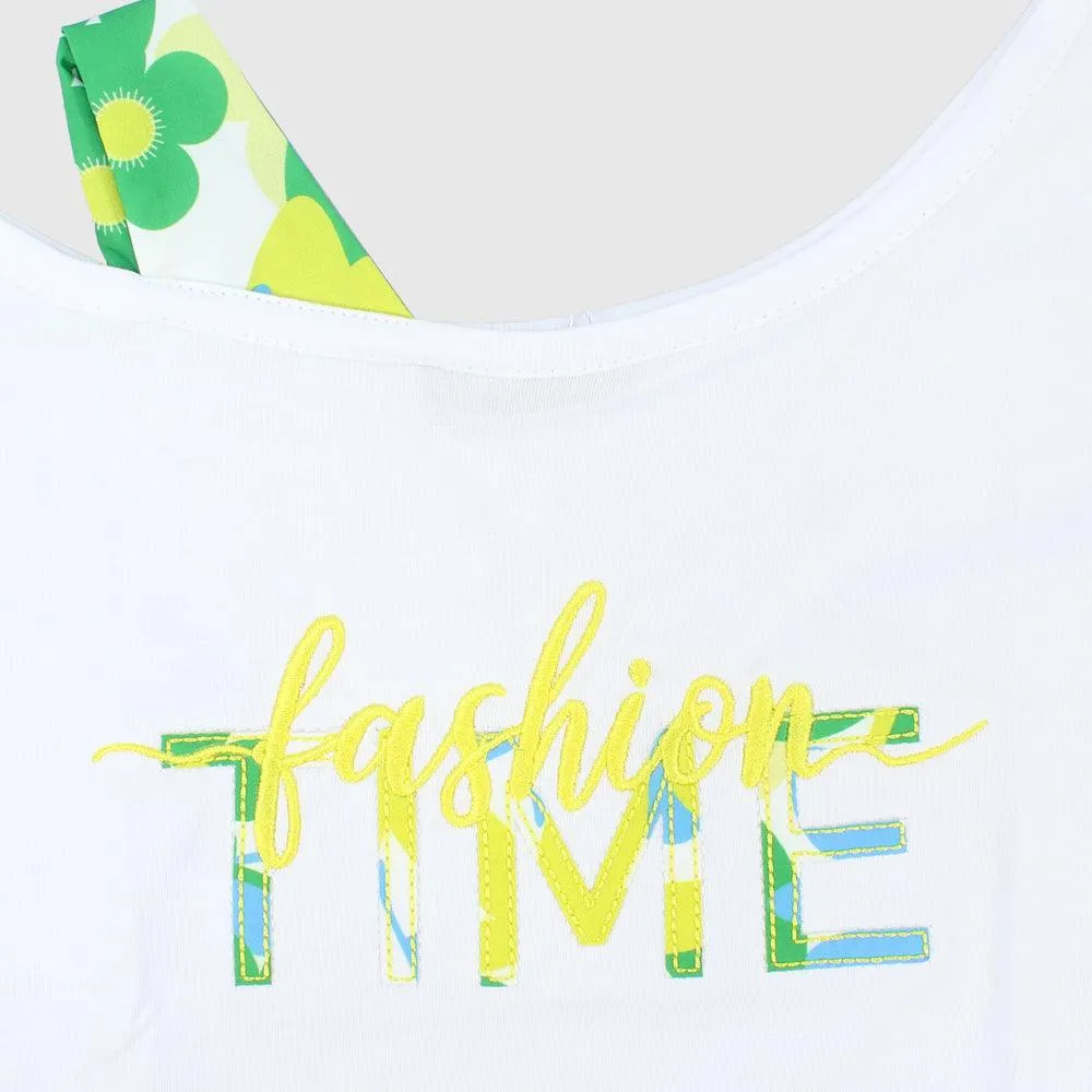 "Fashion Time" Sleeveless T-Shirt