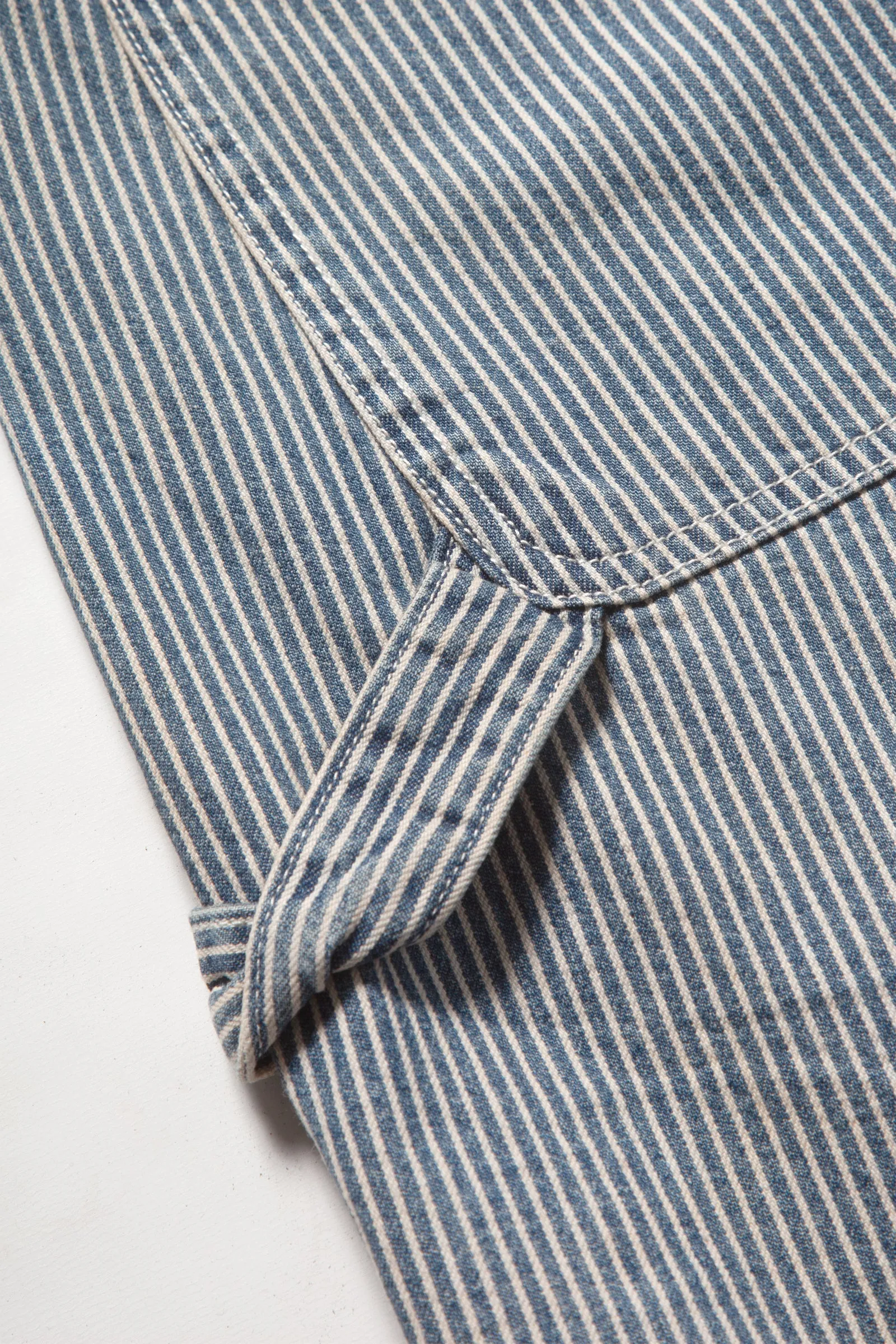 Red Ruggison -  Carpenter Shorts - Hickory Stripe