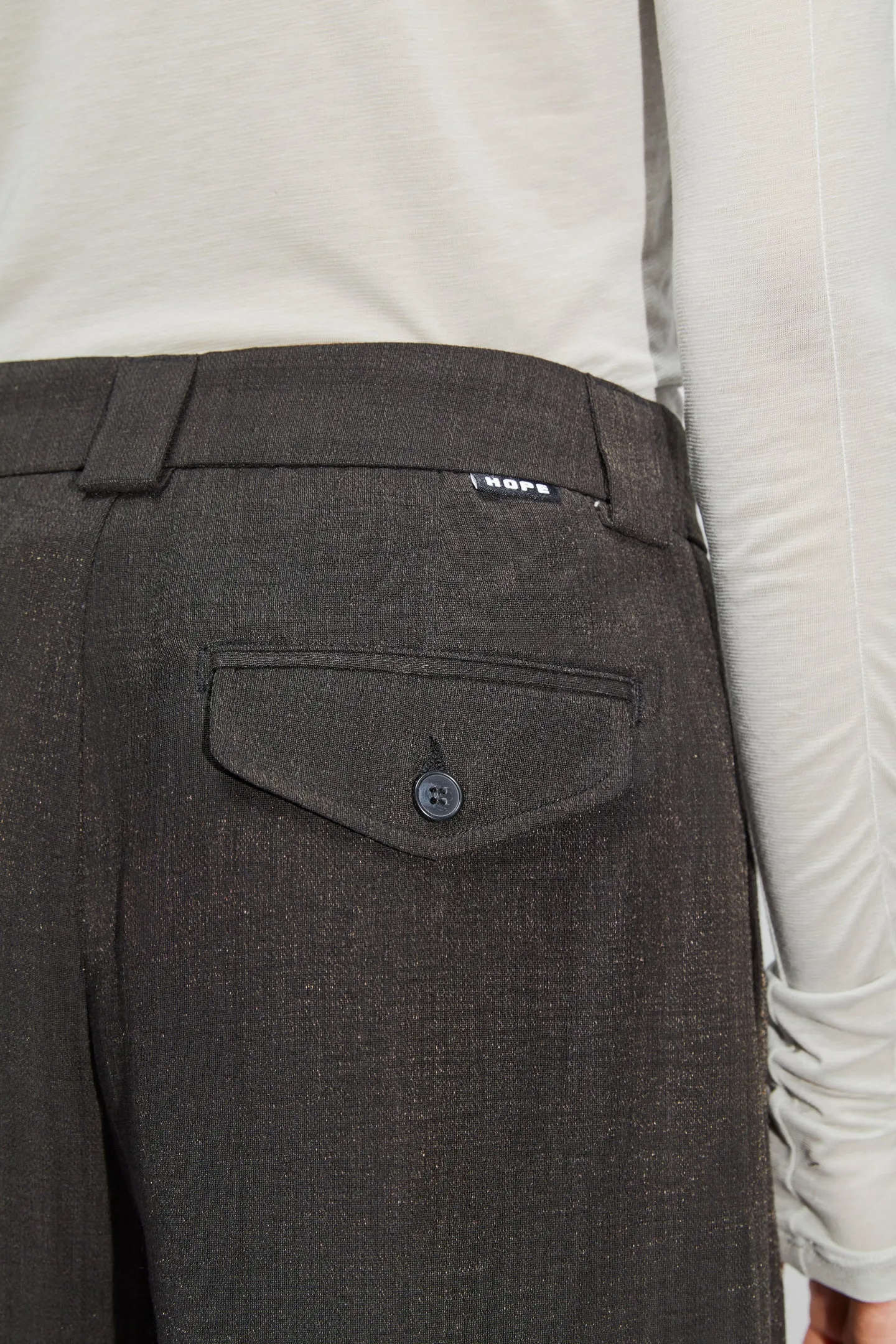 Relaxed Pleated Trousers