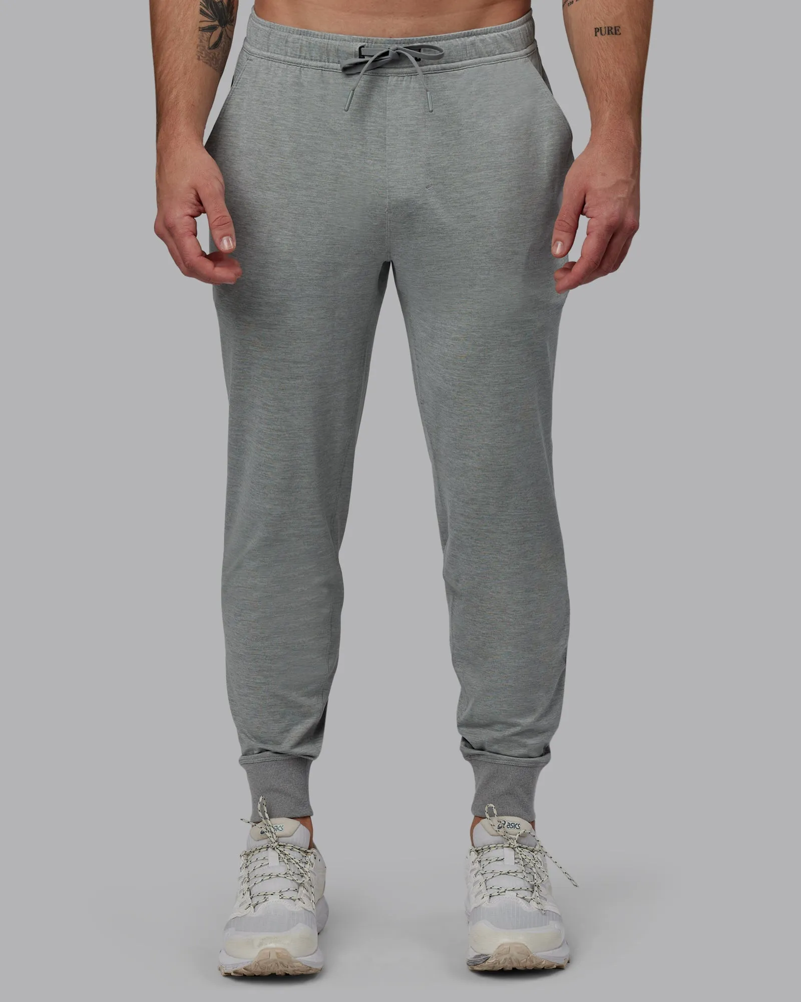 Restore CloudFLX Joggers - Light Grey Marl