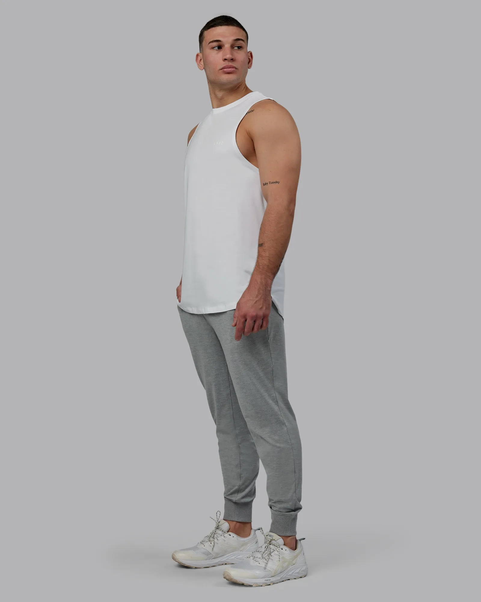 Restore CloudFLX Joggers - Light Grey Marl