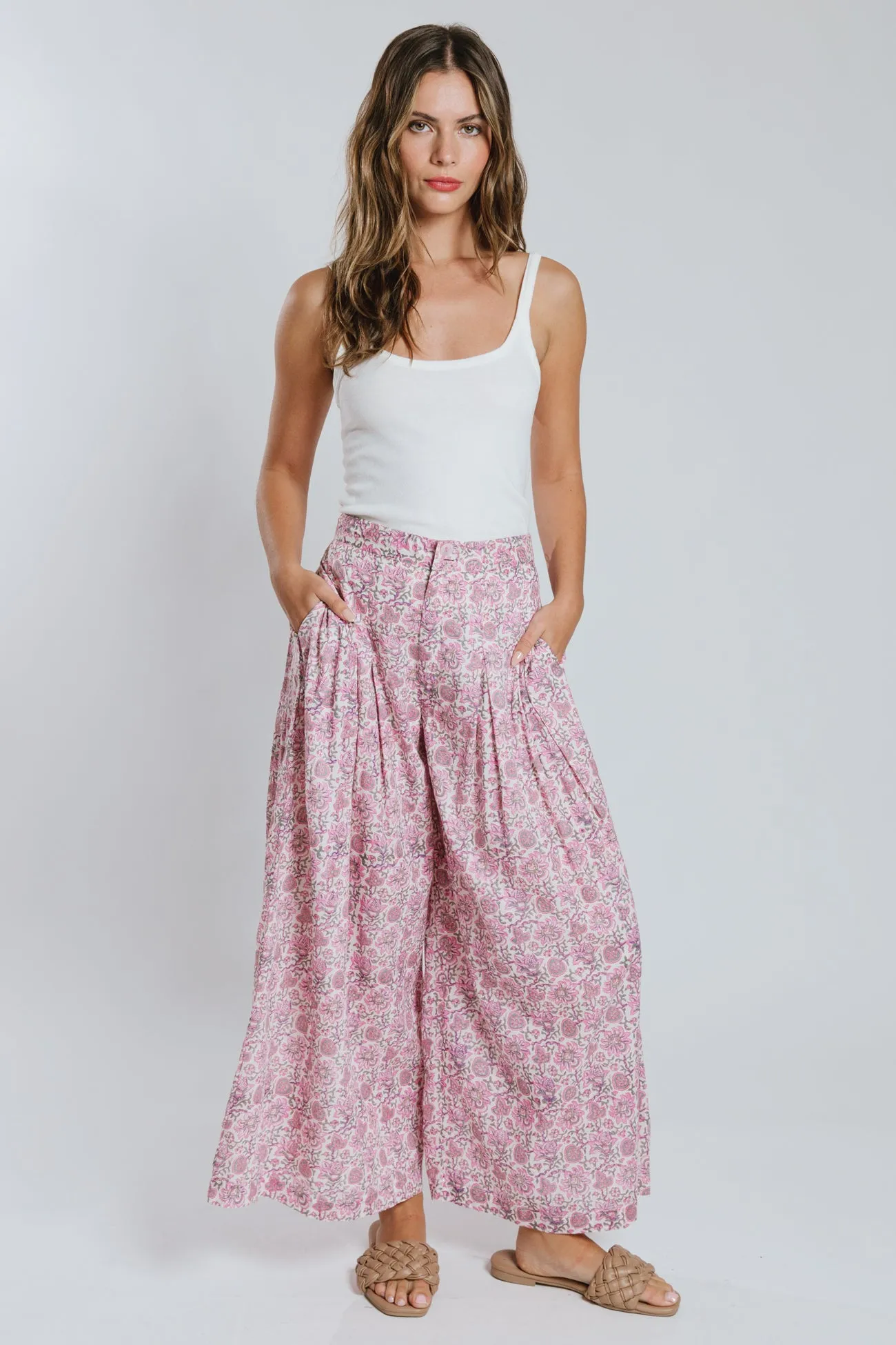 Ria Pleated Pant