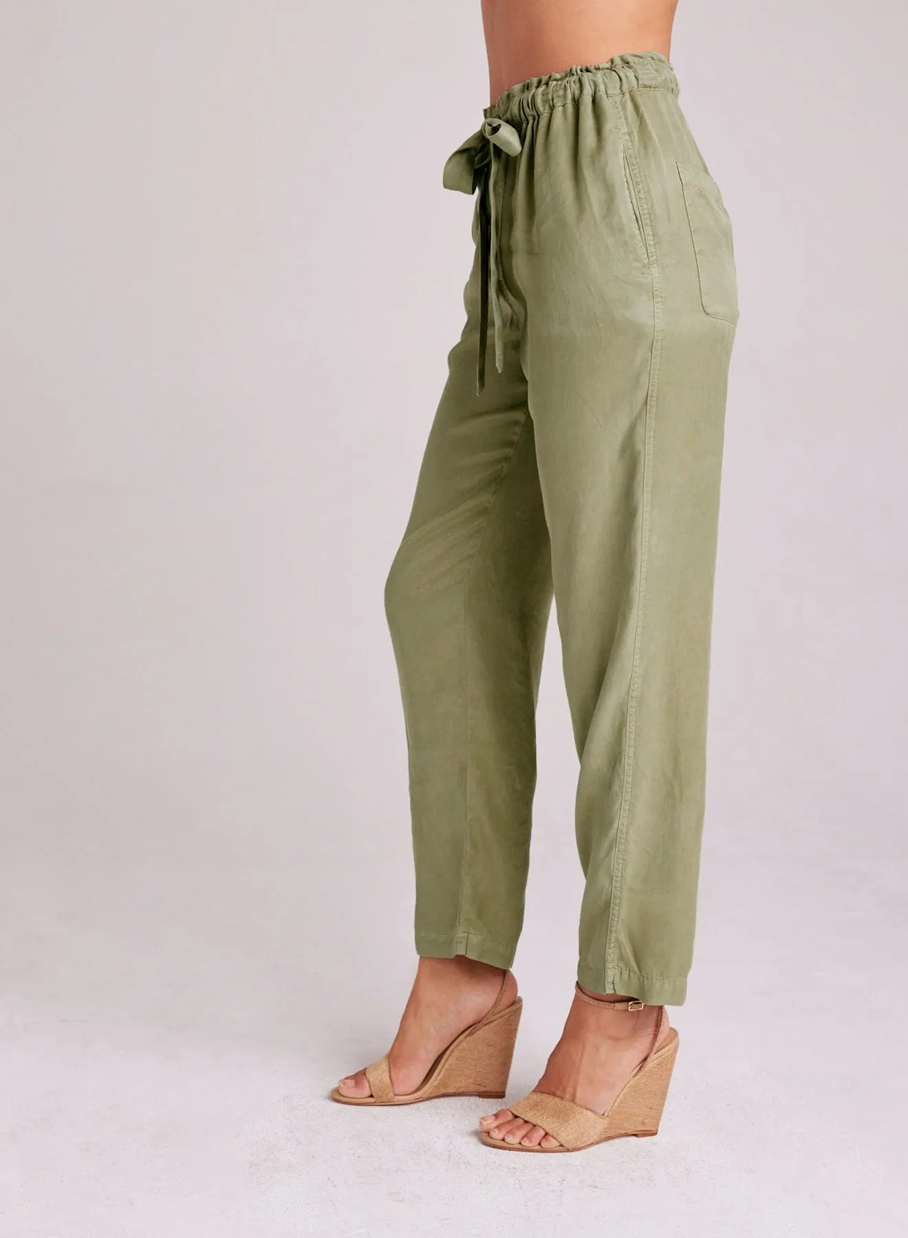 Rose Easy Trouser - Dried Herb