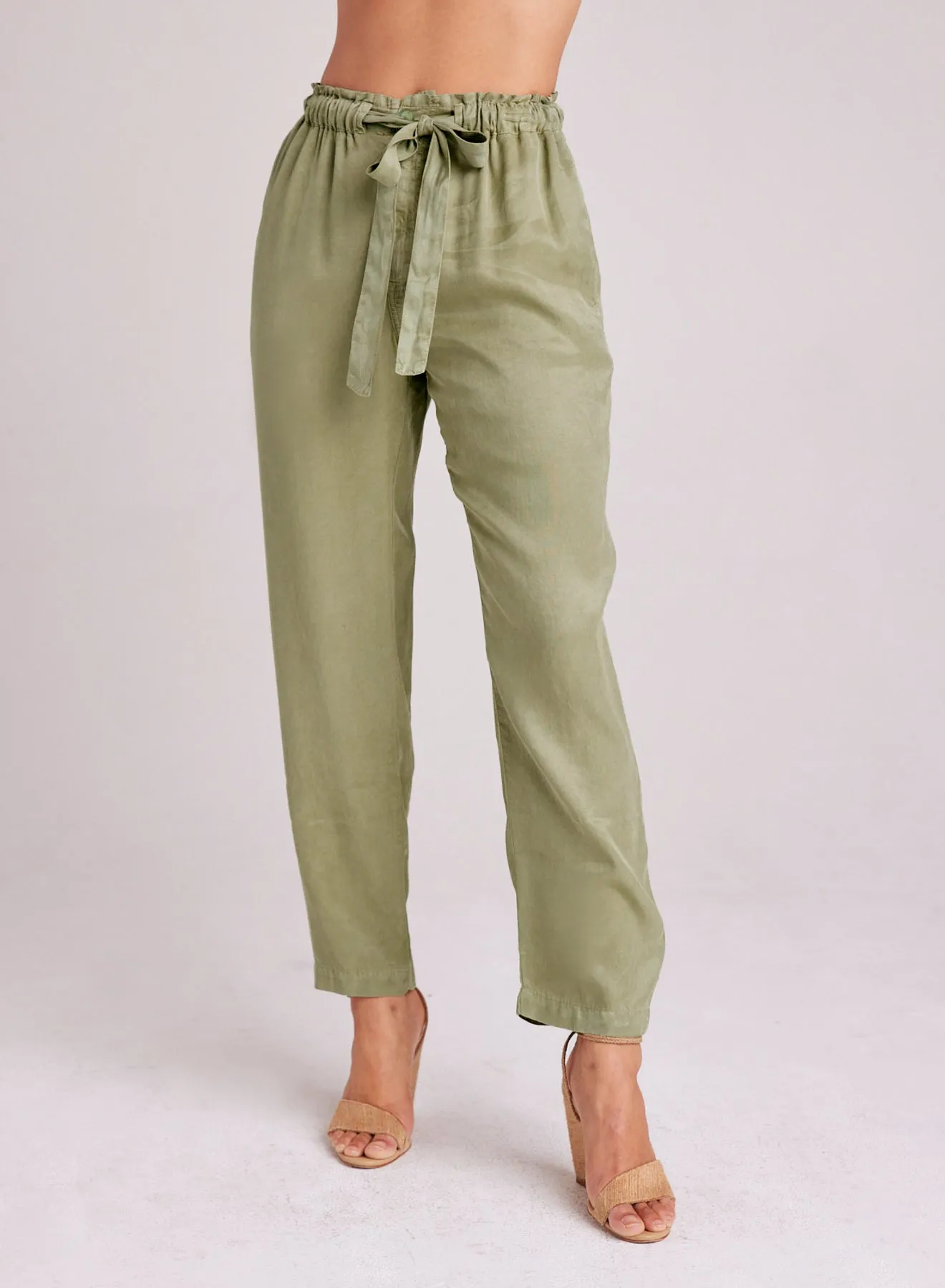 Rose Easy Trouser - Dried Herb