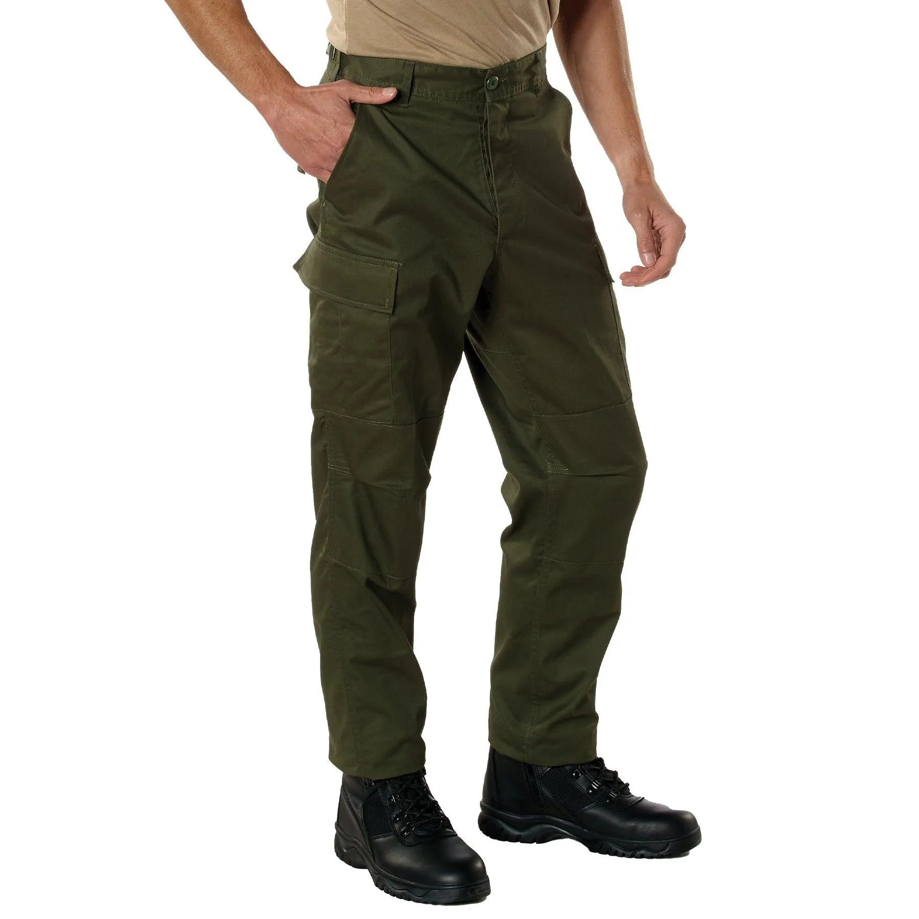 Rothco Mens Zipper Fly Tactical BDU Pants