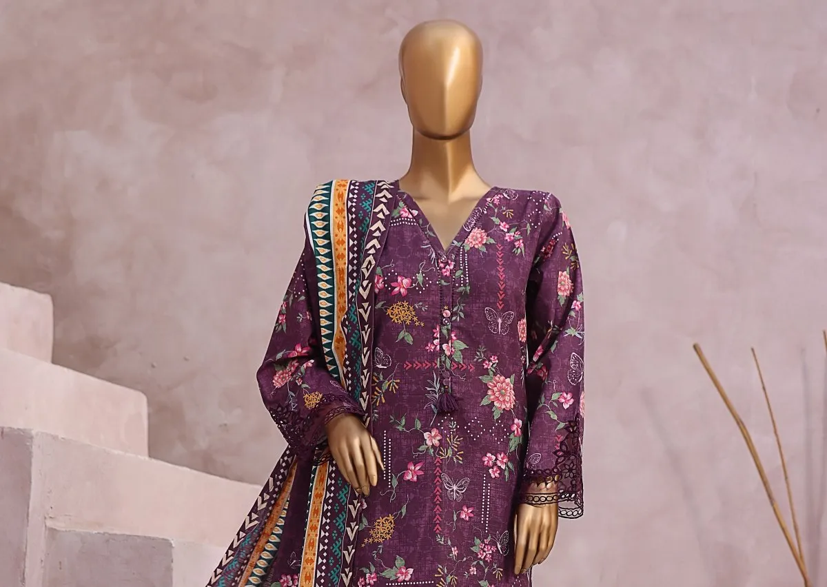 Sada Bahar Khaddar 3 Piece Co-ord Suit SBA65