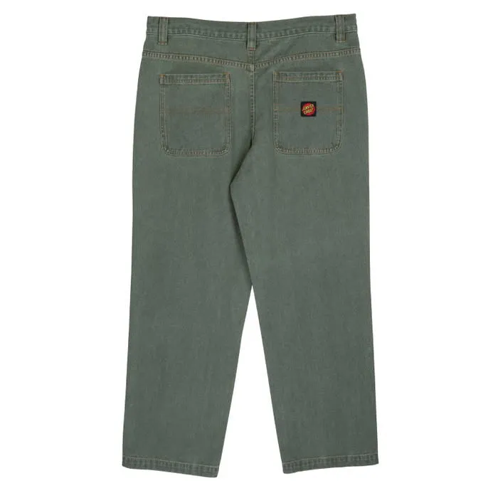 Santa Cruz Classic Label Panel Jean - Sage