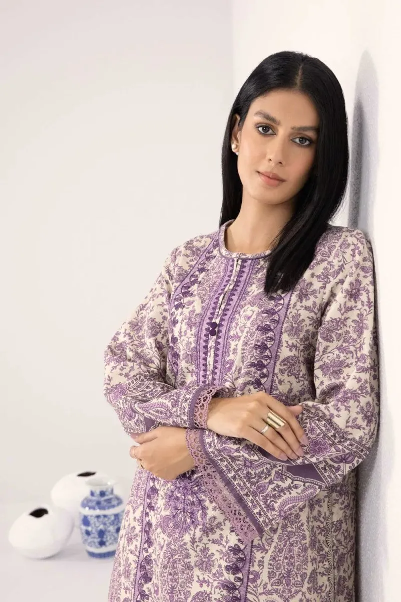 Sapphire Embroidered Khaddar 2 Piece Suit SAP98