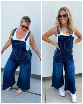 Scout Crop Wideleg Overalls Crop -Blakeley