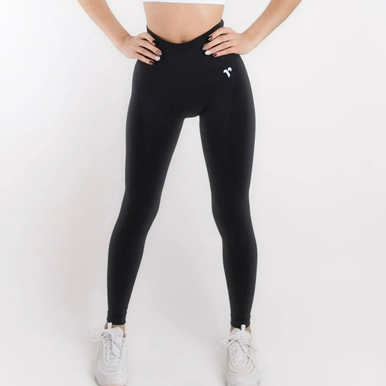 Seamless Shape Leggings- Black