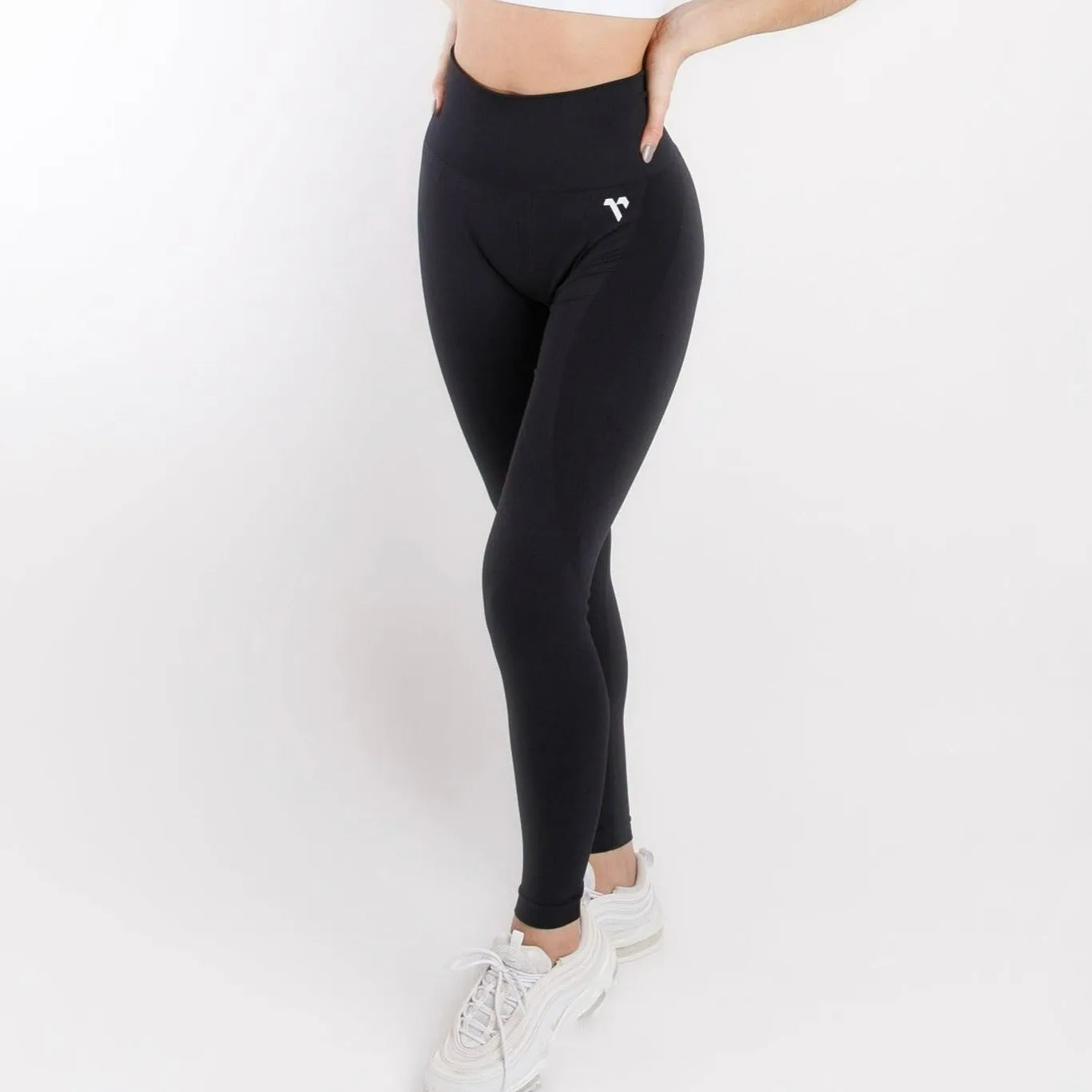 Seamless Shape Leggings- Black