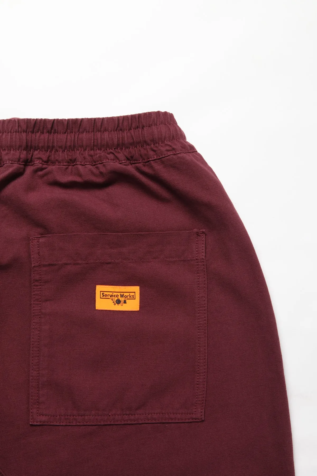 Service Works - Classic Chef Pants - Burgundy