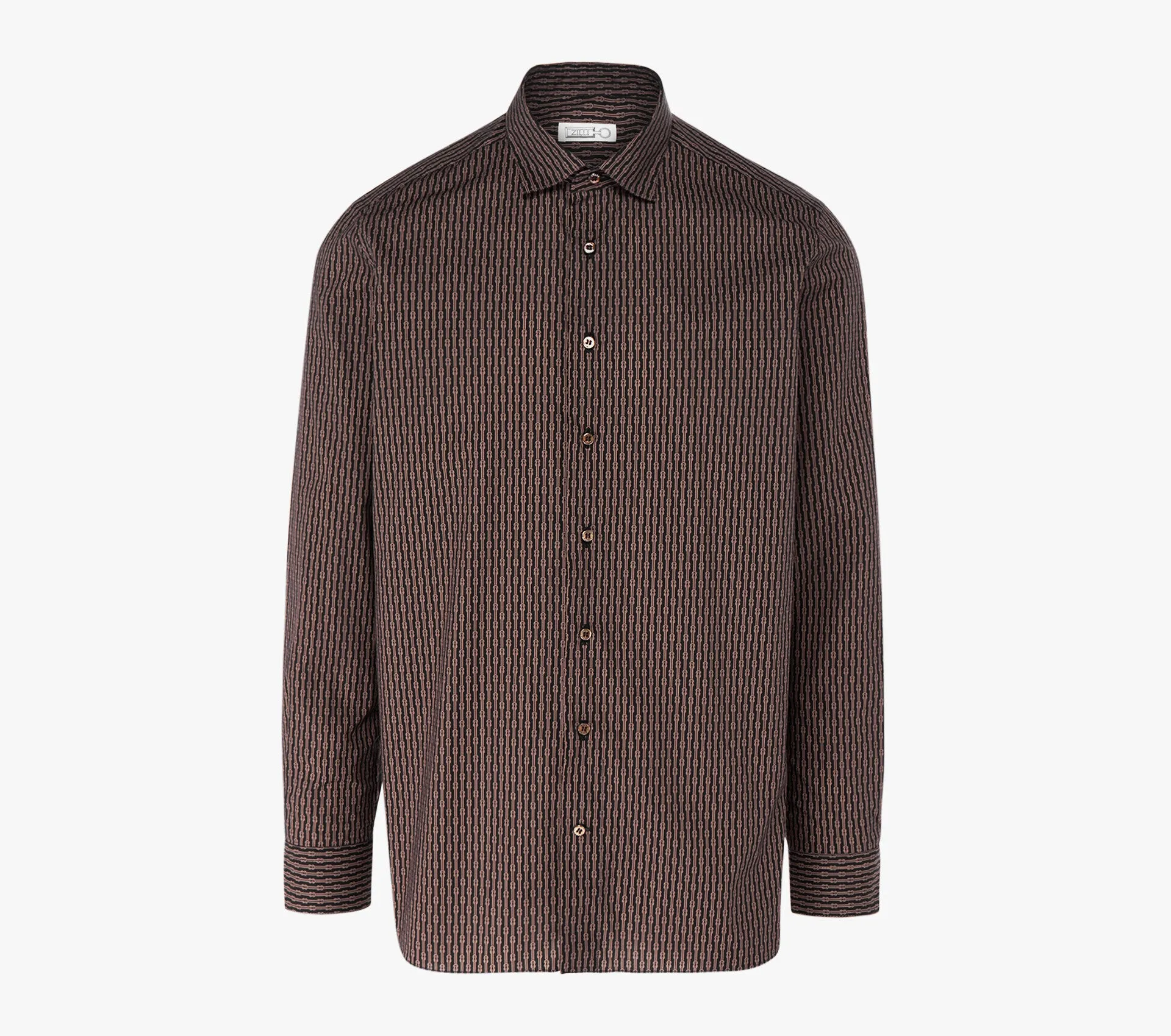 Shirt with Art-Express Knot Pattern