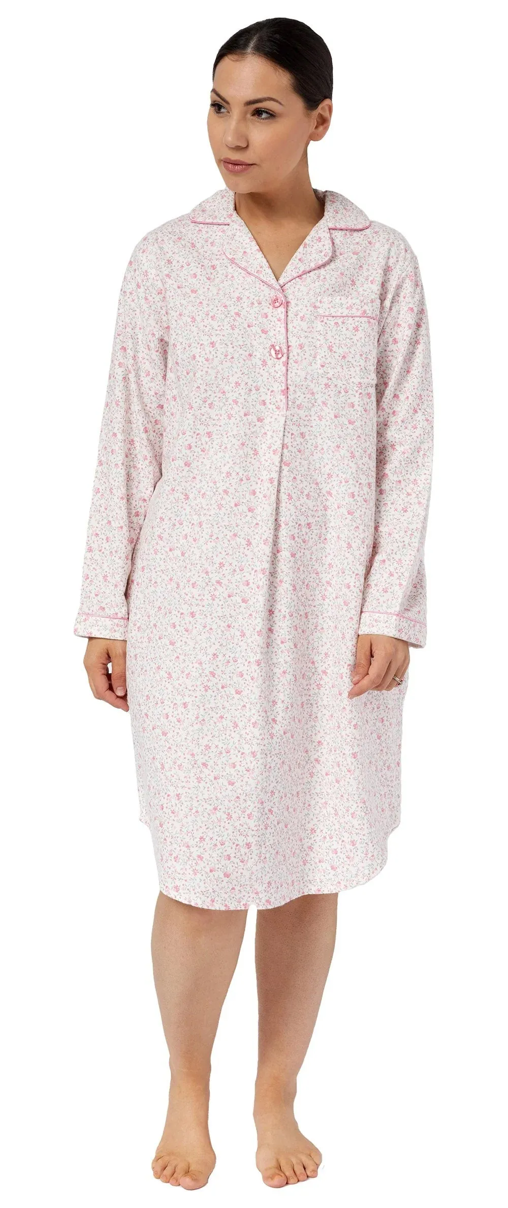 Short Flannelette Nightshirt