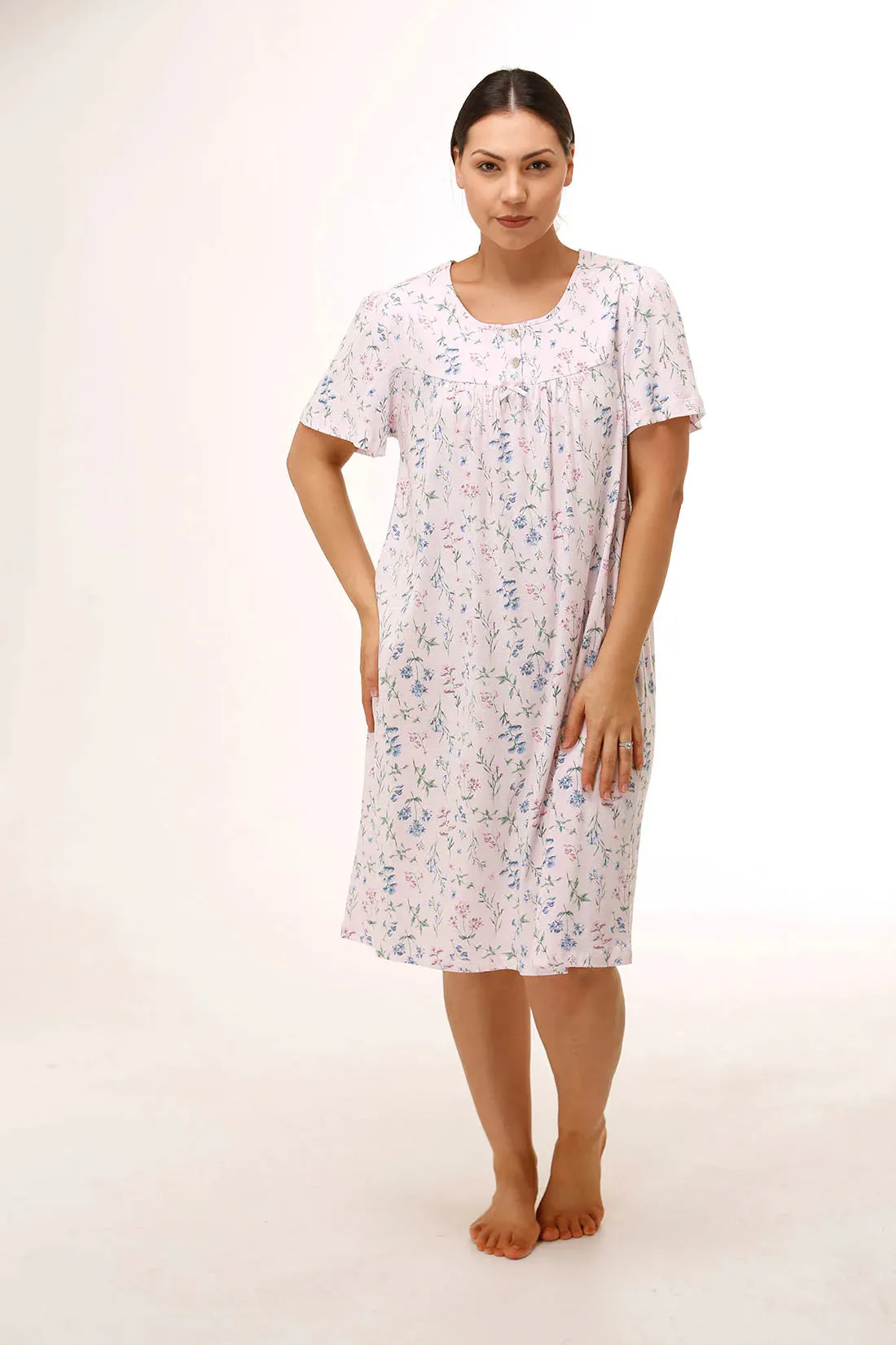 Short Sleeve Meadow Nightie