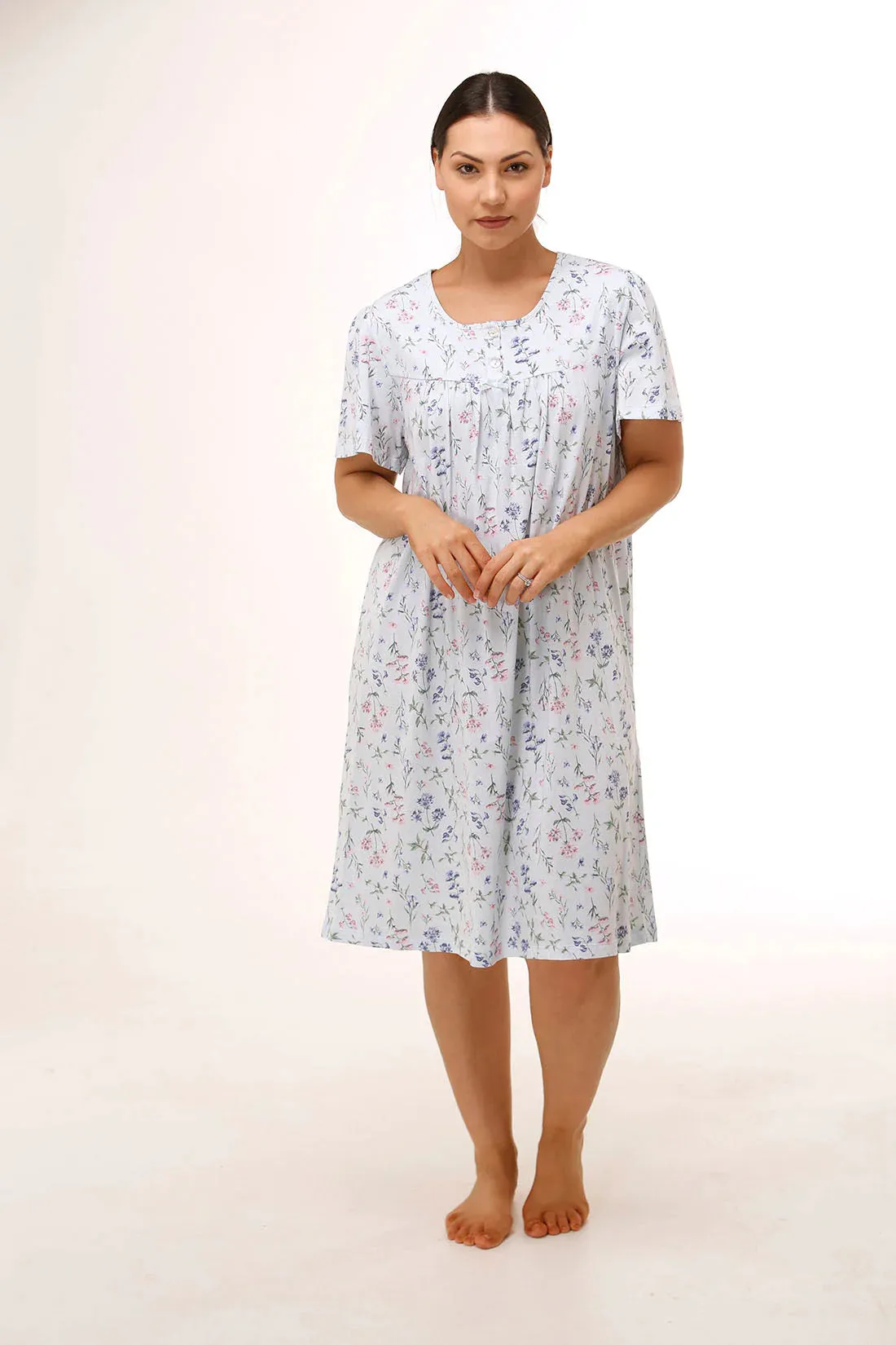 Short Sleeve Meadow Nightie